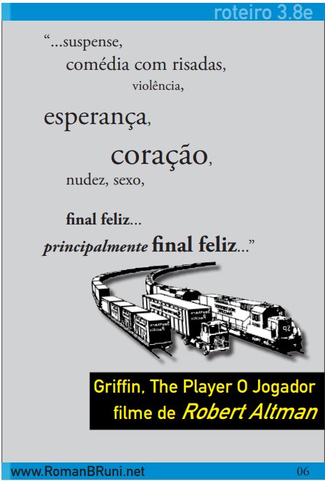Página 6: citação sobre o que o mercado espera de um filme, com ilustração de trens